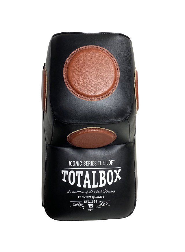 Подушка боксерская Г-образная с мишенями LOFT TOTALBOX кожа 40*60*46 черн/корич