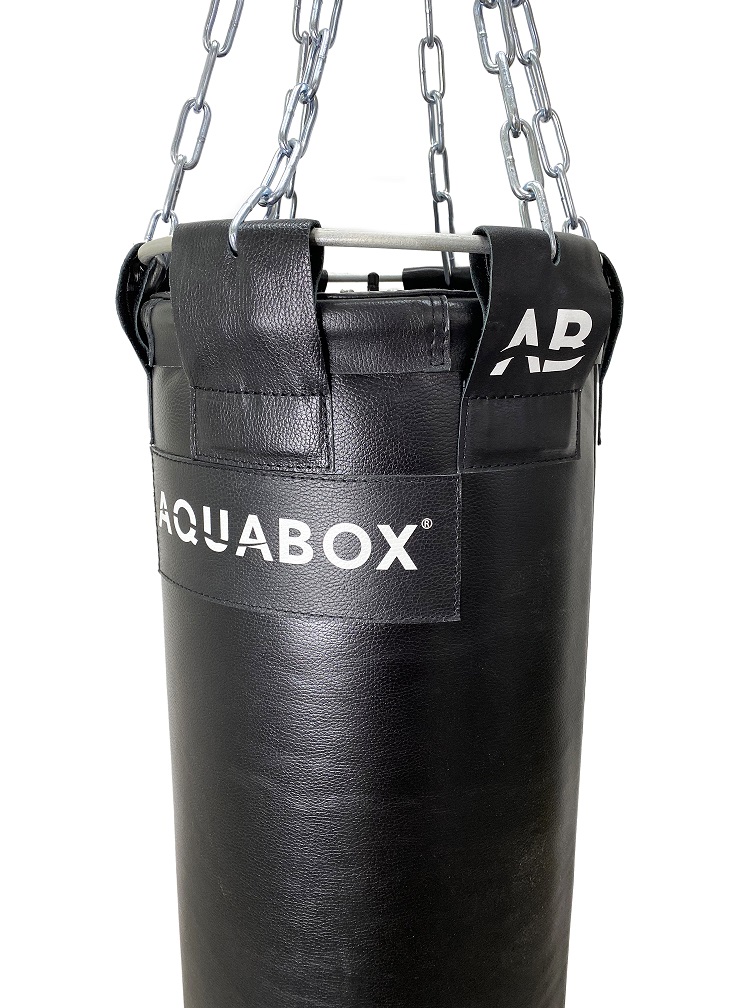 Мешок боксерский водоналивной AQUABOX кожа 35/150/65 кг черный