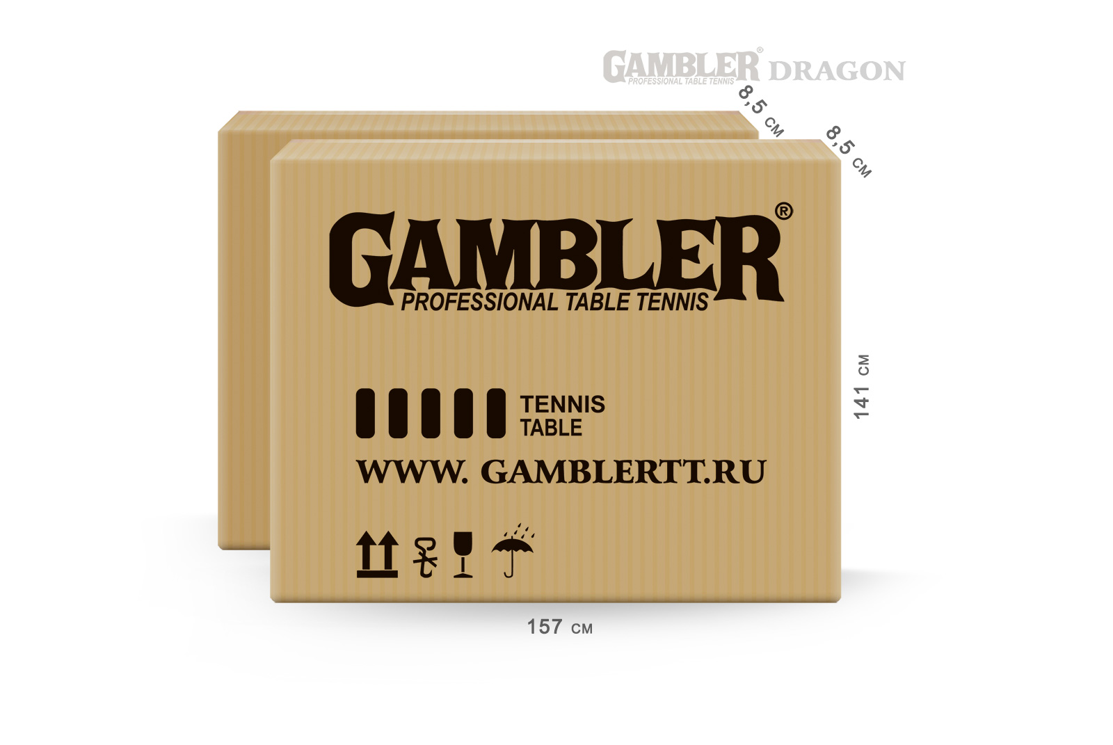 Теннисный стол GAMBLER DRAGON Синий