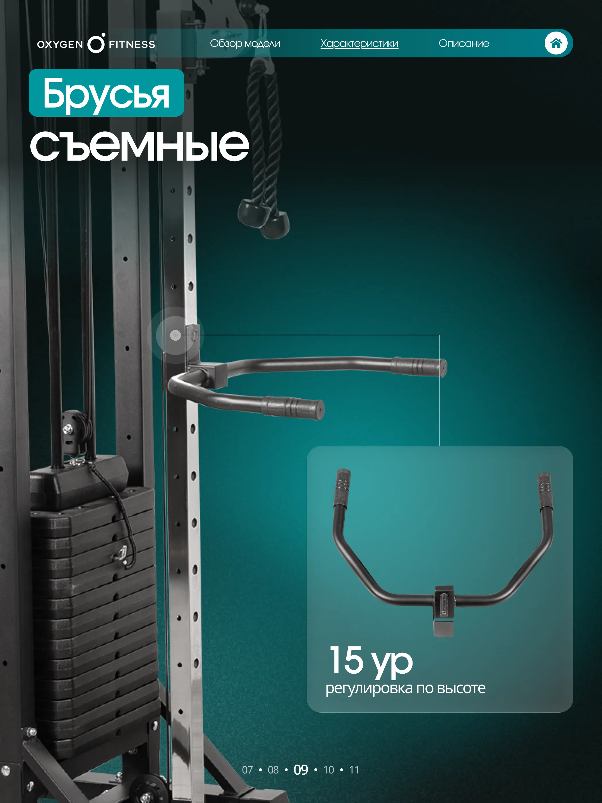 Кроссовер OXYGEN FITNESS VESTON