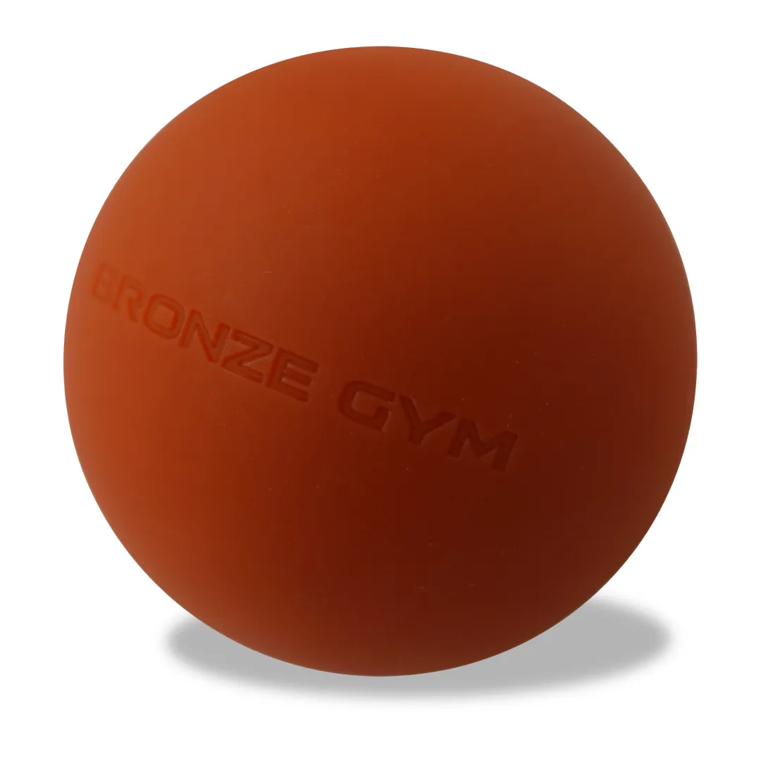 Набор массажных мячей BRONZE GYM, 3 шт.