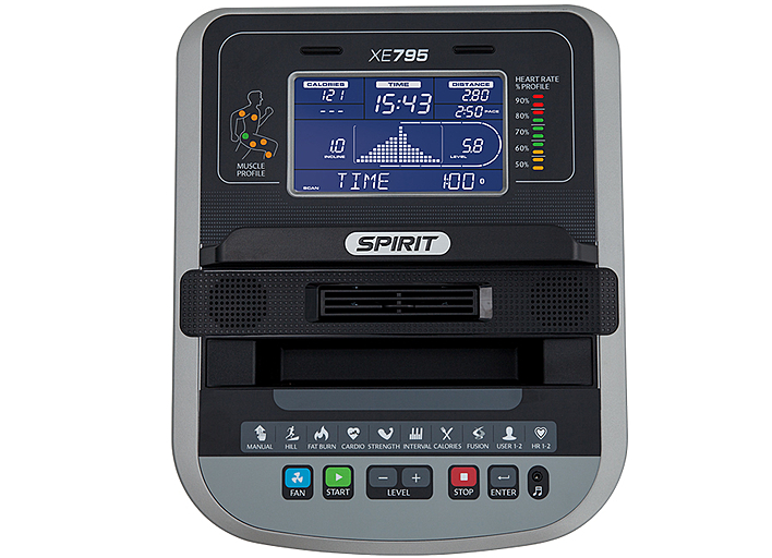 Эллиптический тренажер Spirit Fitness XE795